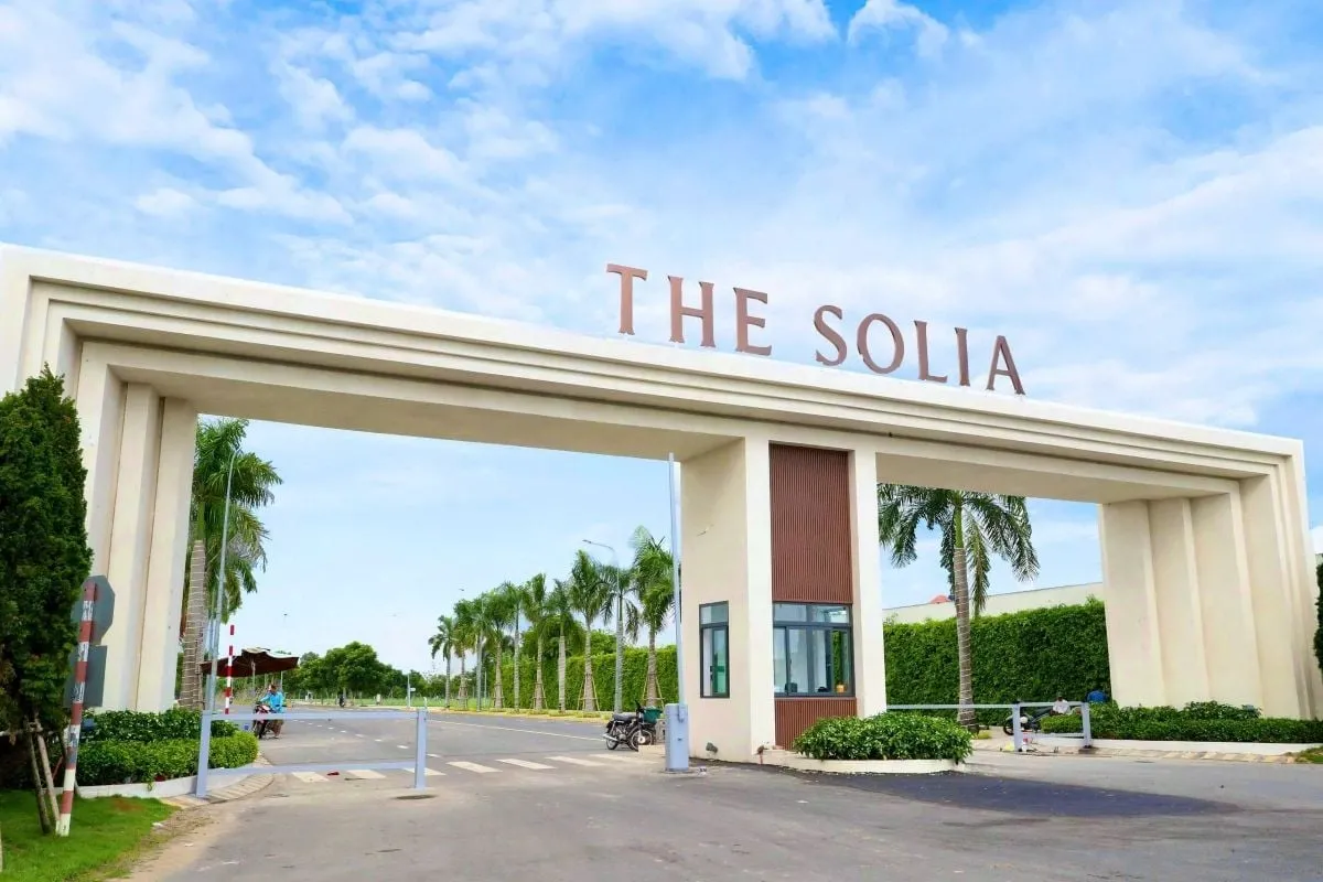 Phối cảnh tổng thể dự án The Solia tại Bến Lức, Long An với quy mô 20,5 ha và vốn đầu tư 1.000 tỷ đồng